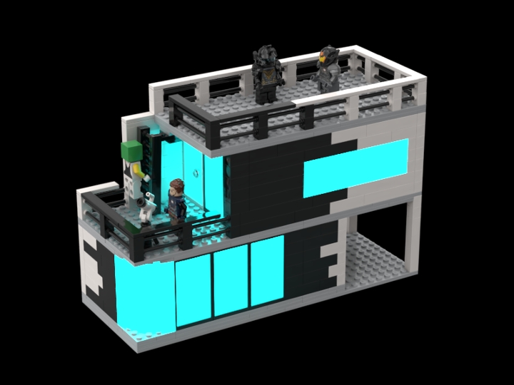 PWM's Headquarters from BrickLink Studio [BrickLink]