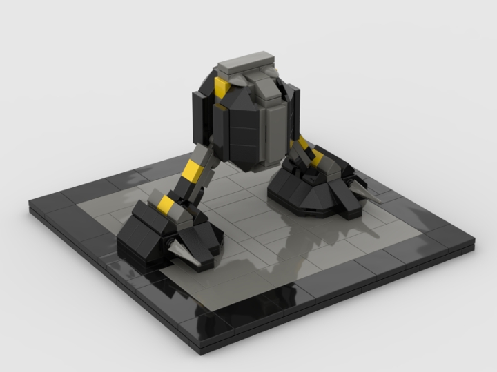 Alien structure #1 from BrickLink Studio [BrickLink]