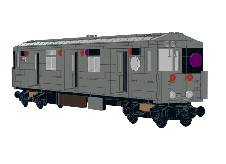 LEGO R62A Subway Car Updated from BrickLink Studio [BrickLink]