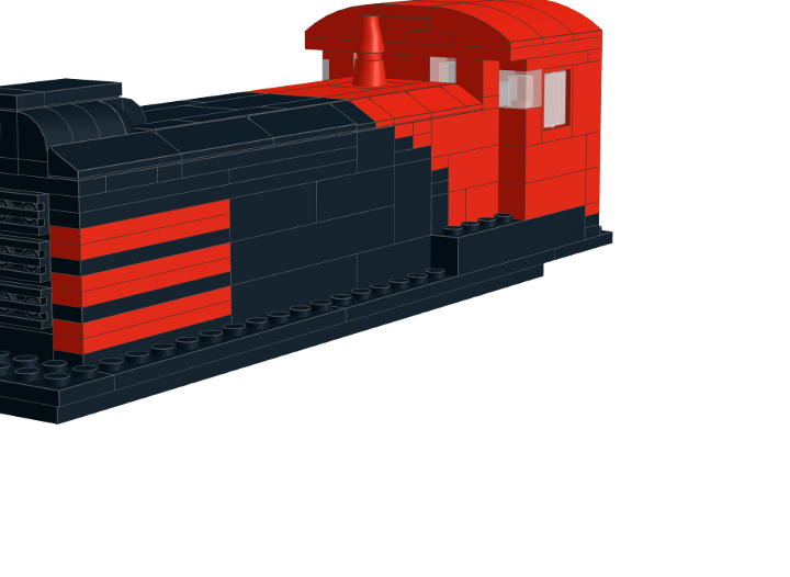 vo1000 locomotive from BrickLink Studio [BrickLink]