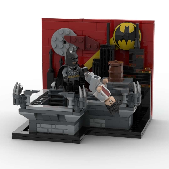 Batman on the hunt from BrickLink Studio [BrickLink]