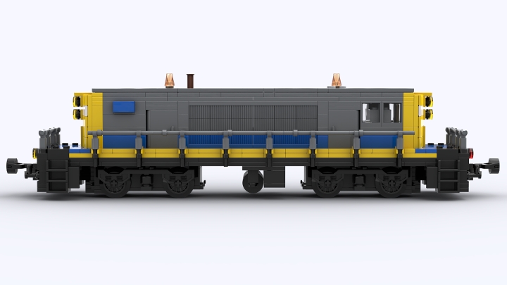 Railroad Slug - Powered v1.1 from BrickLink Studio [BrickLink]