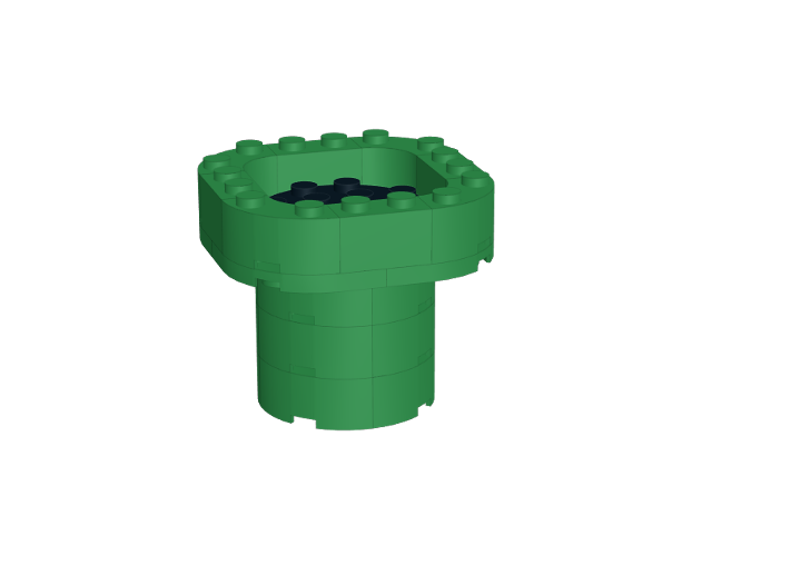 Lego City Undercover Warp Pipe from BrickLink Studio [BrickLink]