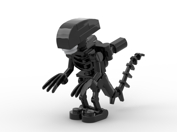 Xenomorph from BrickLink Studio [BrickLink]