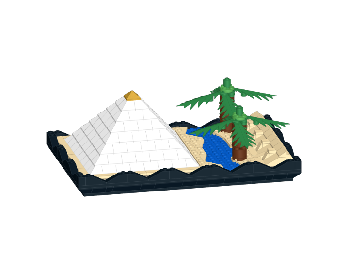 desktop pyramid 1 from BrickLink Studio [BrickLink]