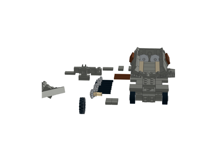 halftrack from BrickLink Studio [BrickLink]
