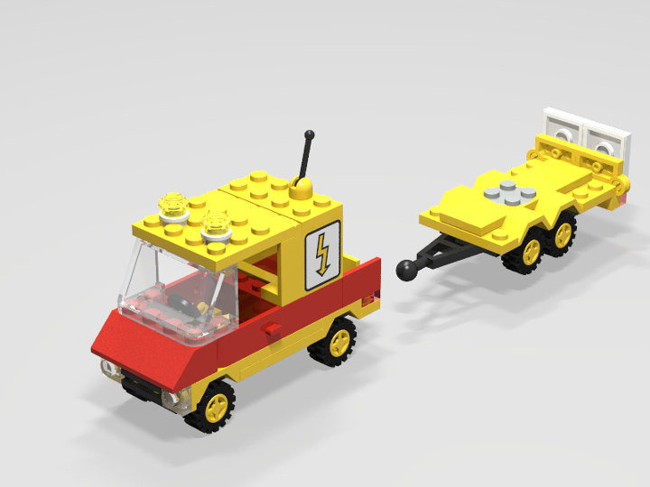 [6671]UtilityRepairLift from BrickLink Studio [BrickLink]