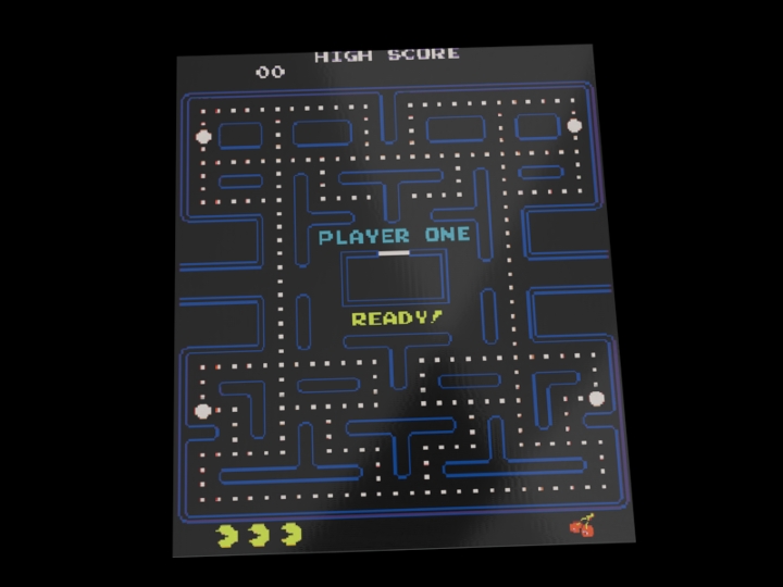 Pac-Man Gameplay from BrickLink Studio [BrickLink]