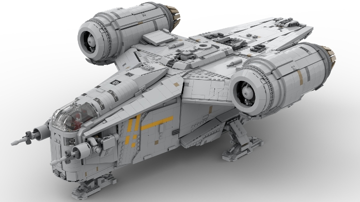 Razor Crest Final Build from BrickLink Studio [BrickLink]