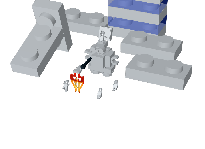 destruction in lego city!!! from BrickLink Studio [BrickLink]