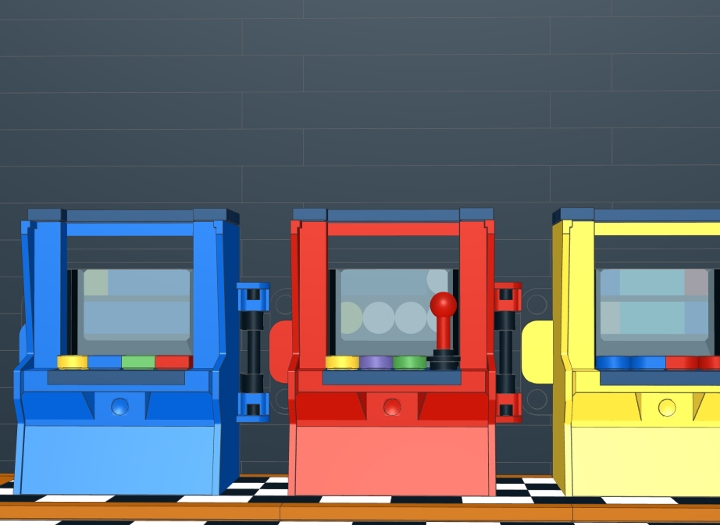 arcade from BrickLink Studio [BrickLink]