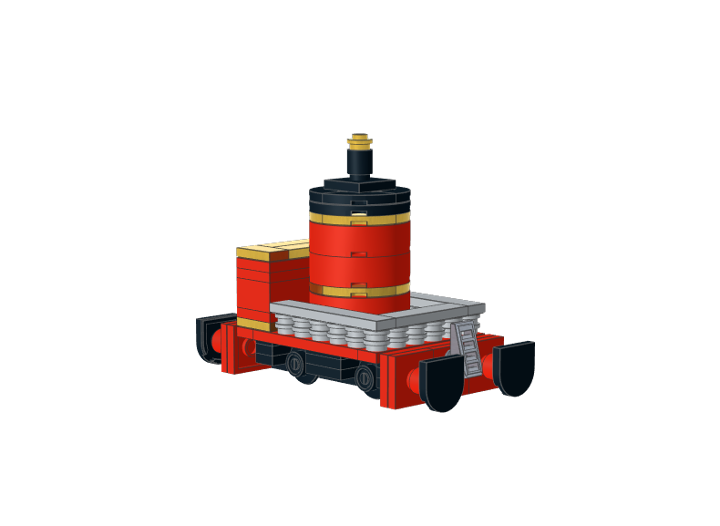 Coffeepot Steam Engine from BrickLink Studio [BrickLink]