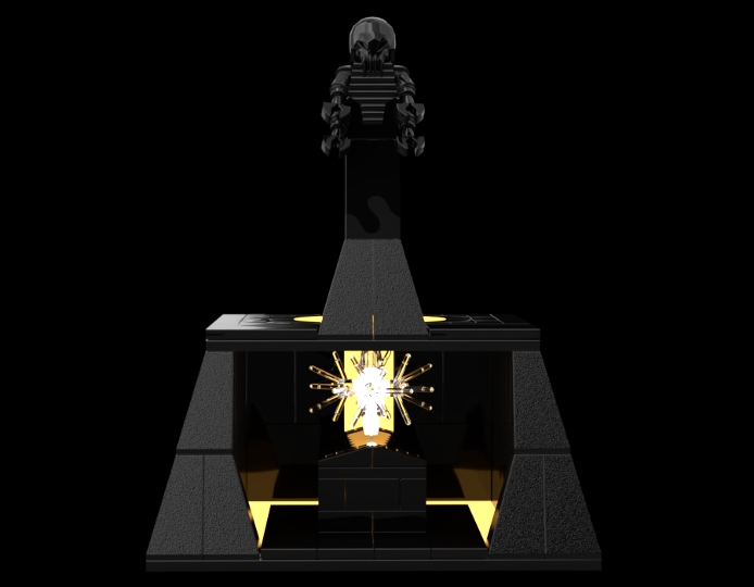 alien tomb from BrickLink Studio [BrickLink]