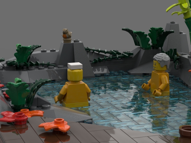 [The Hot Spring] [BrickLink]