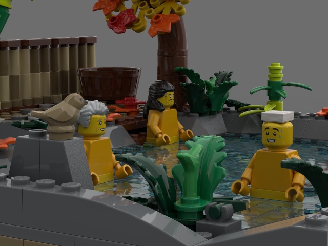 [The Hot Spring] [BrickLink]