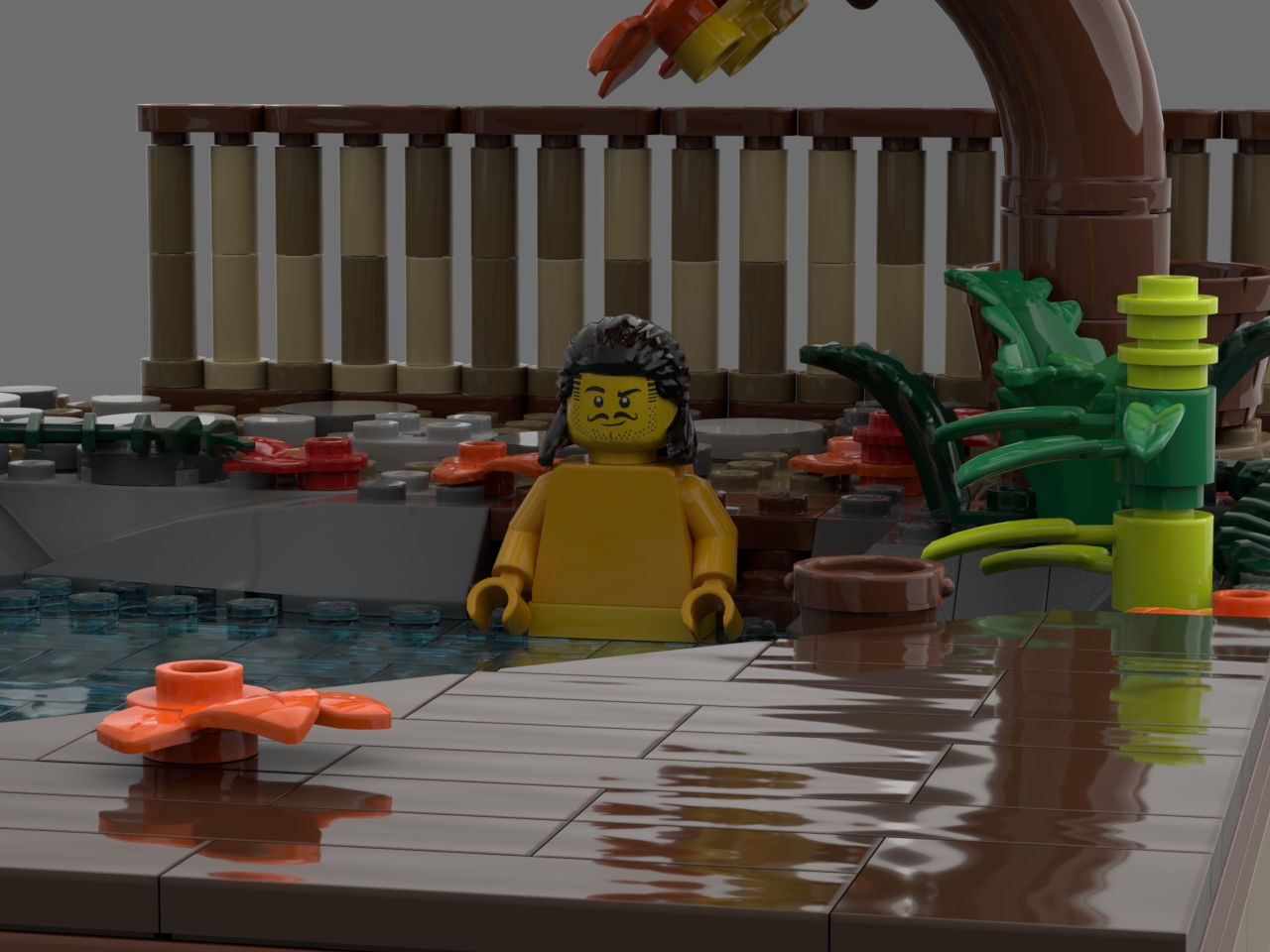 [The Hot Spring] [BrickLink]