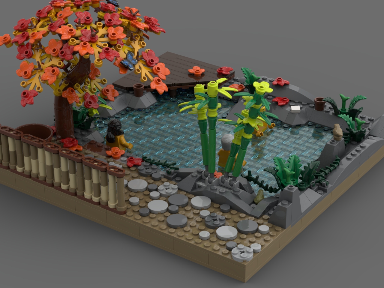 [The Hot Spring] [BrickLink]