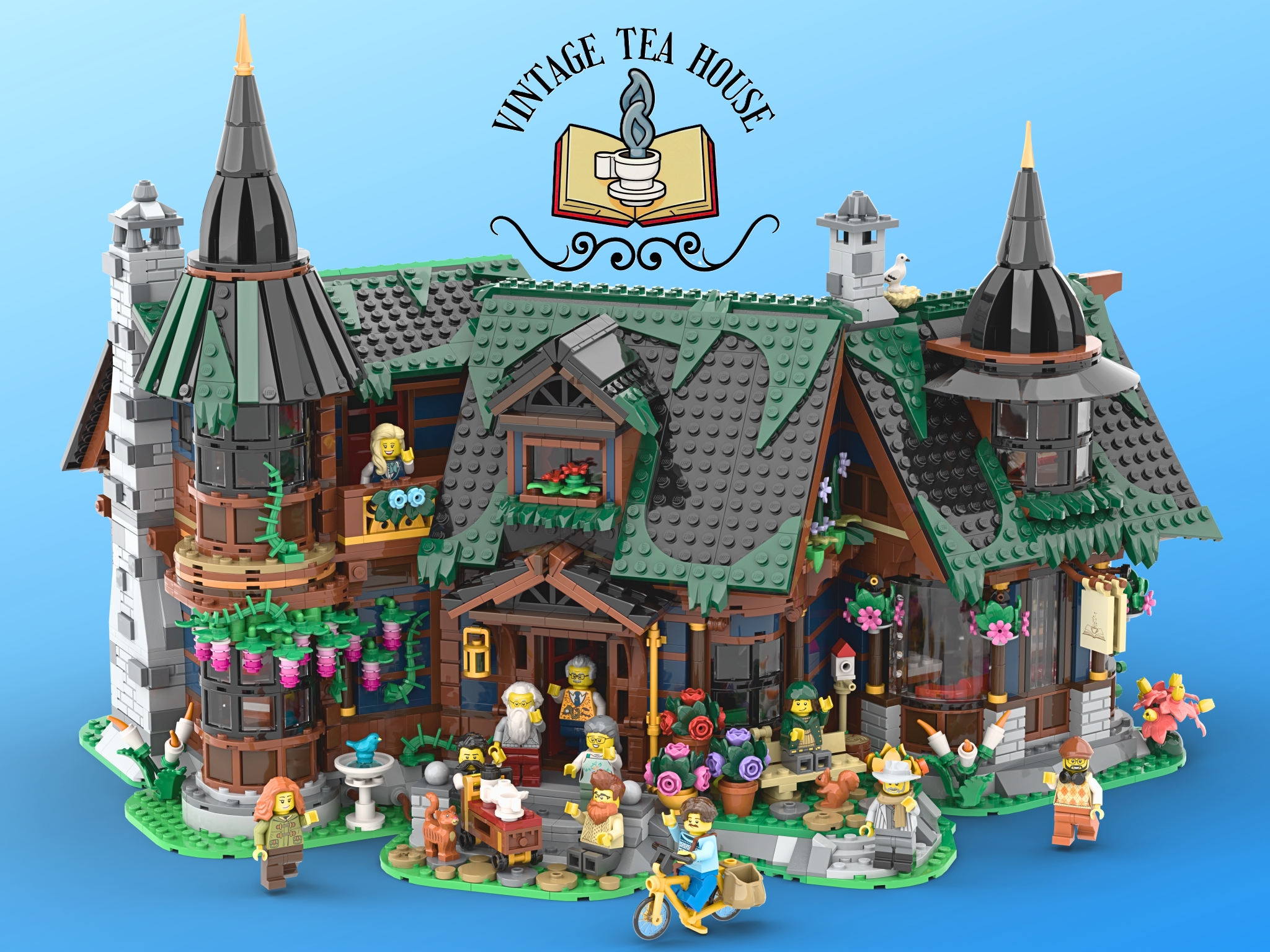[Vintage Tea House] [BrickLink]