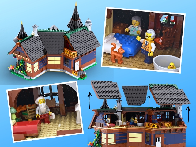 [Vintage Tea House] [BrickLink]