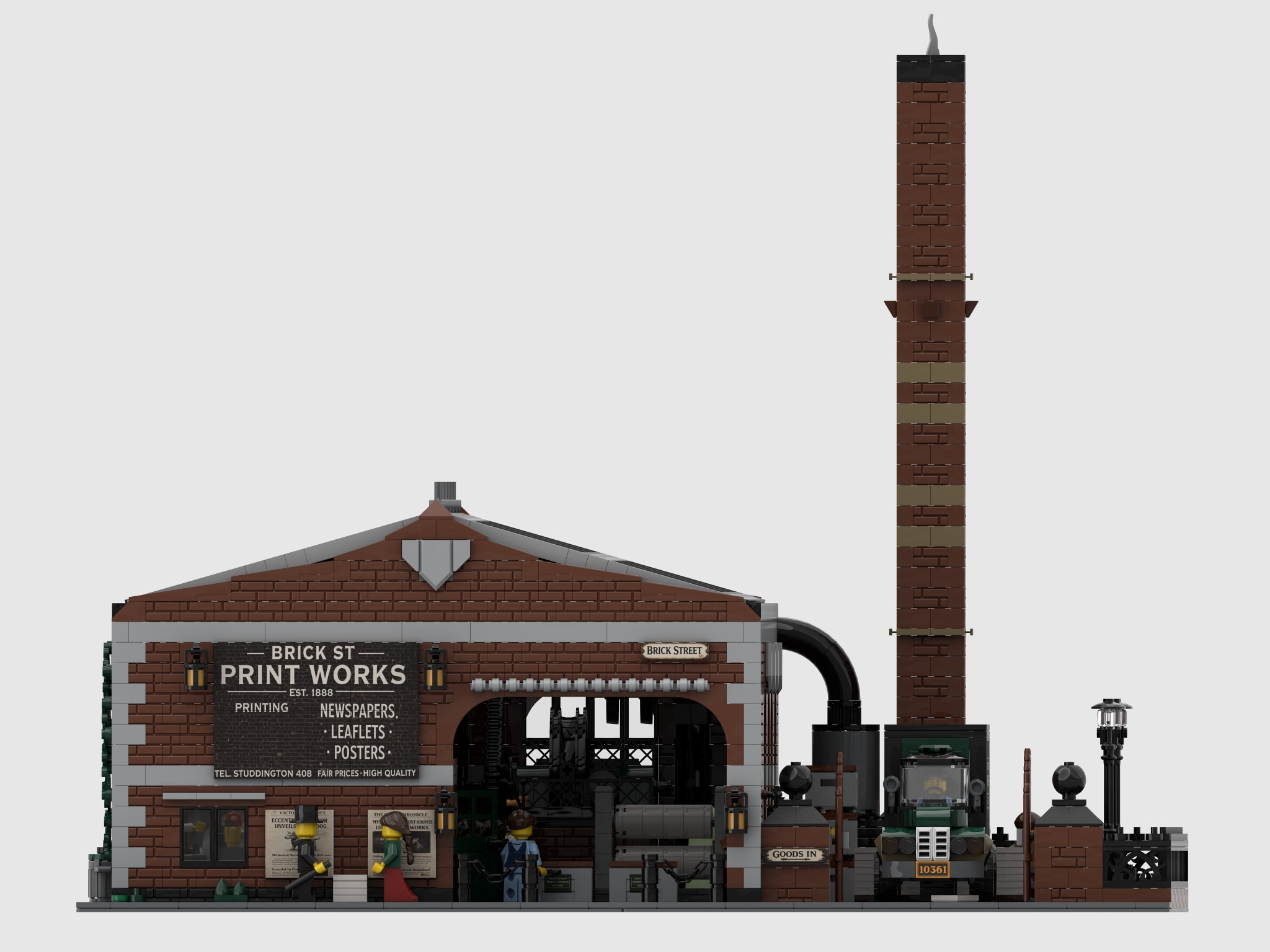 [Brick Street Print Works] [BrickLink]