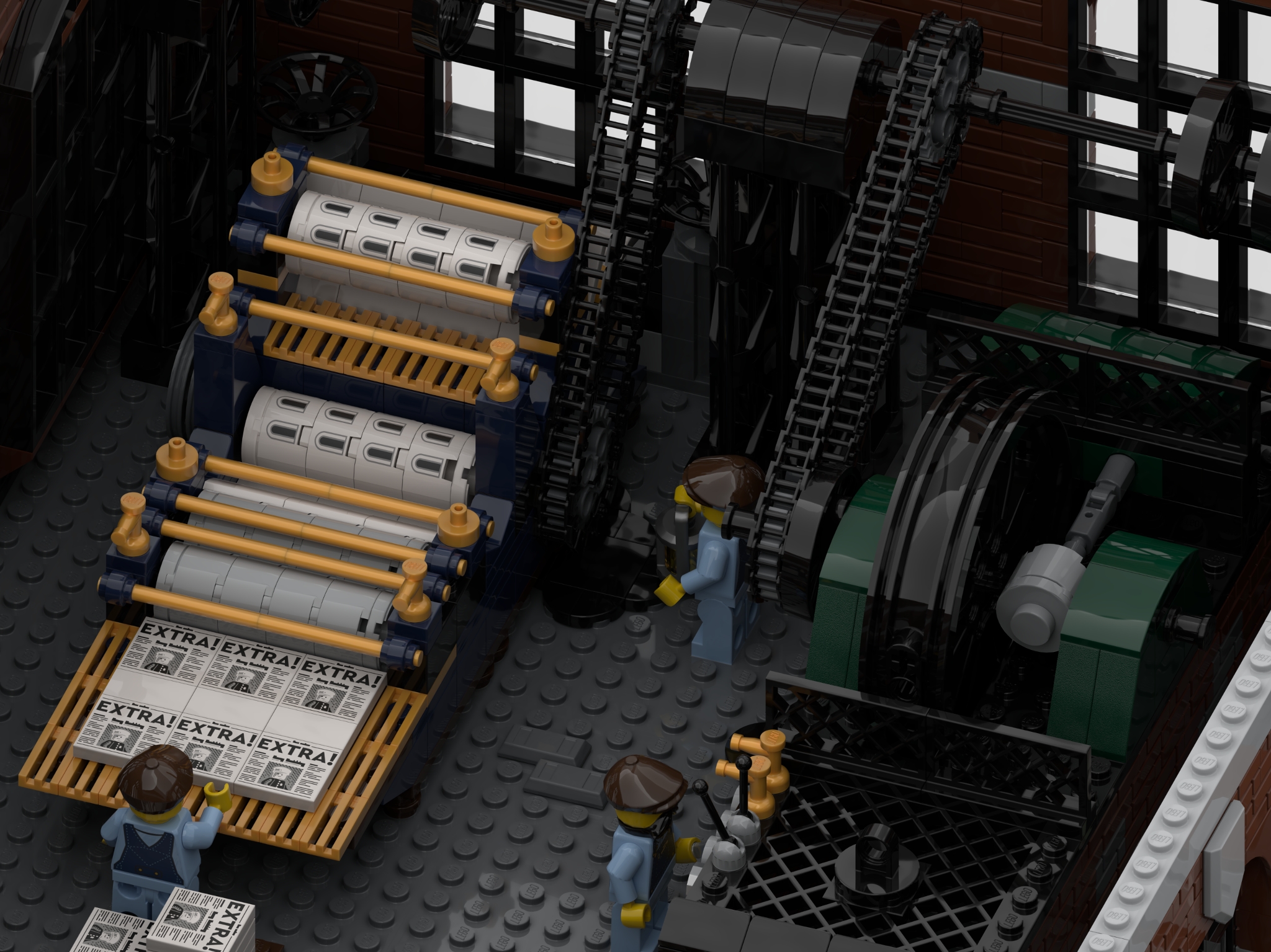 [Brick Street Print Works] [BrickLink]