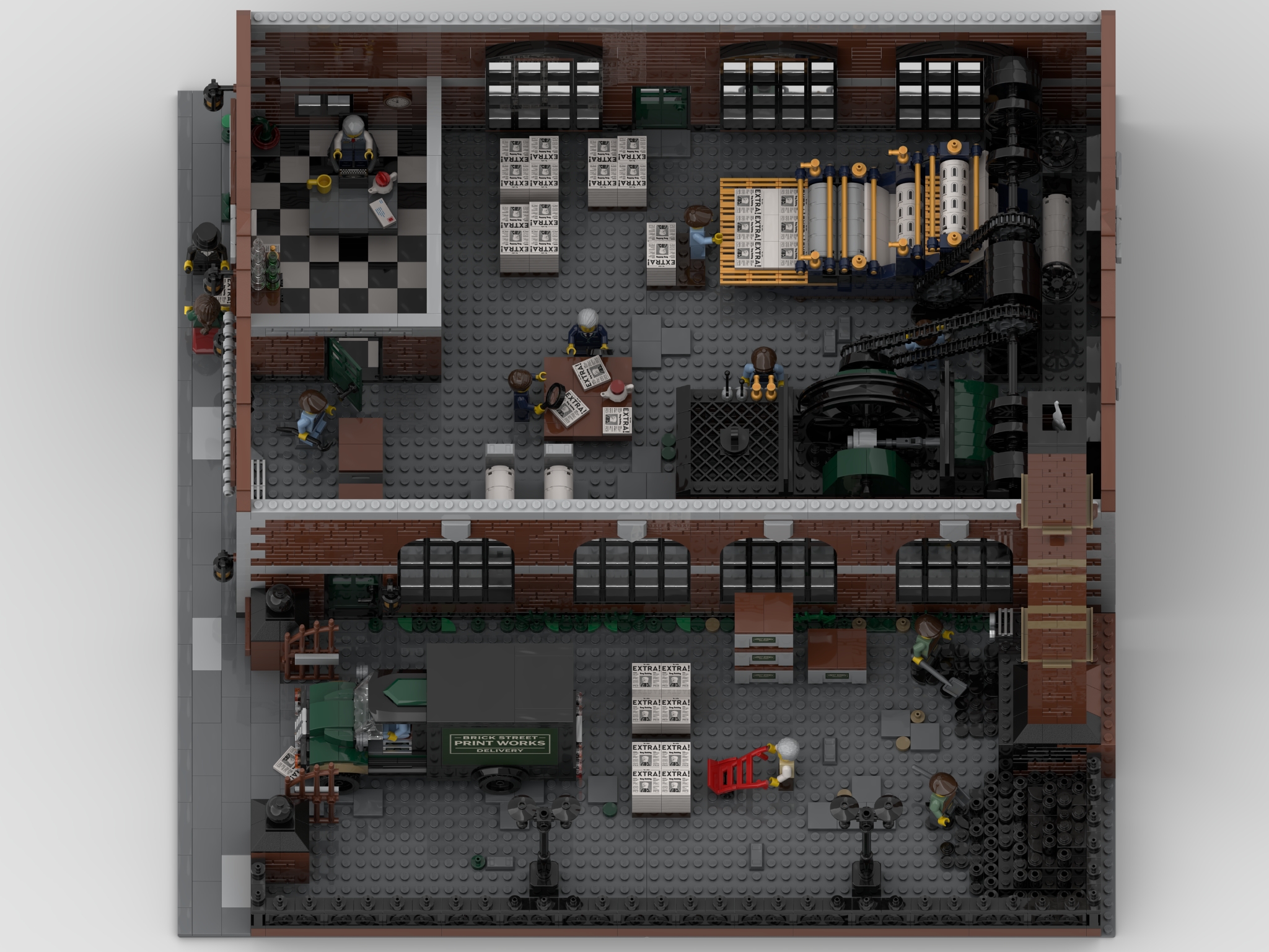 [Brick Street Print Works] [BrickLink]