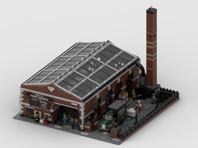 [Brick Street Print Works] [BrickLink]