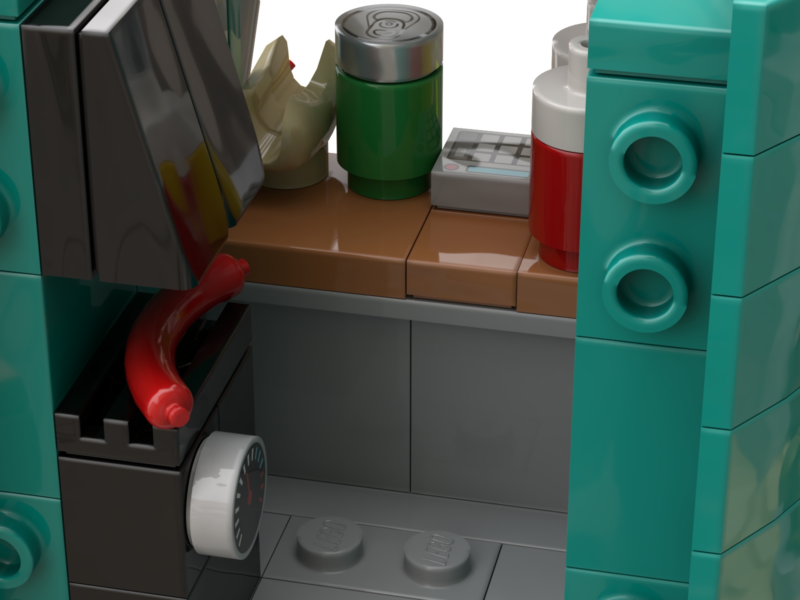 [Brick for life skate ramp and food truck] [BrickLink]