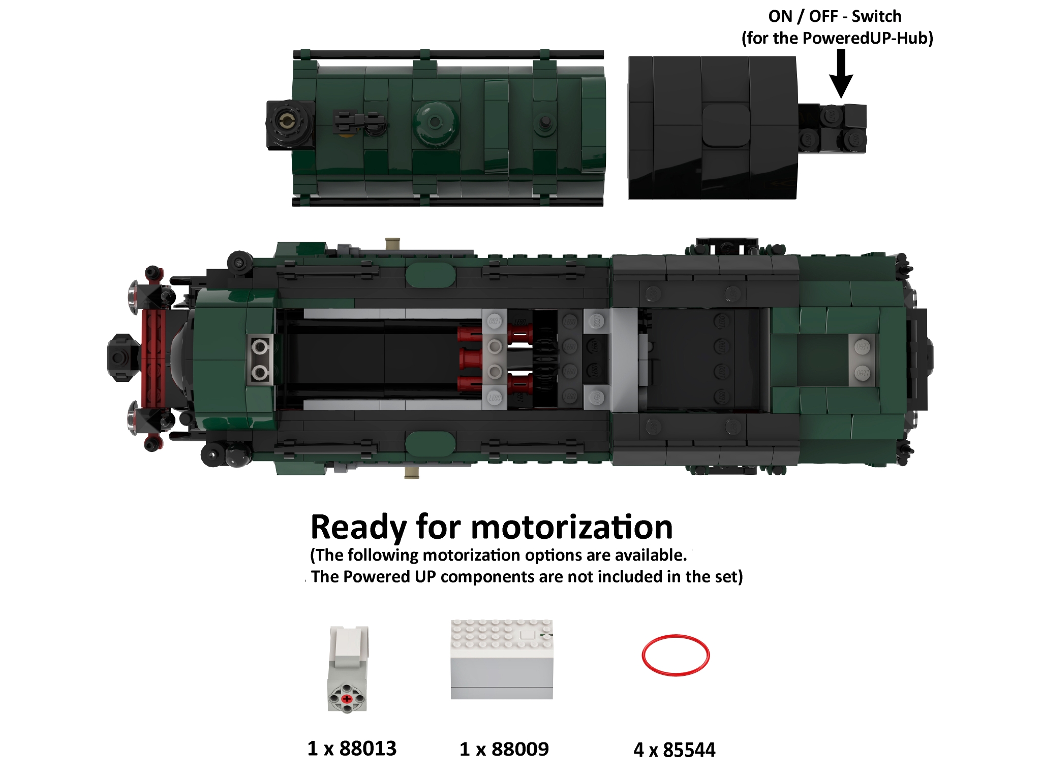 [Steam Locomotive Train] [BrickLink]