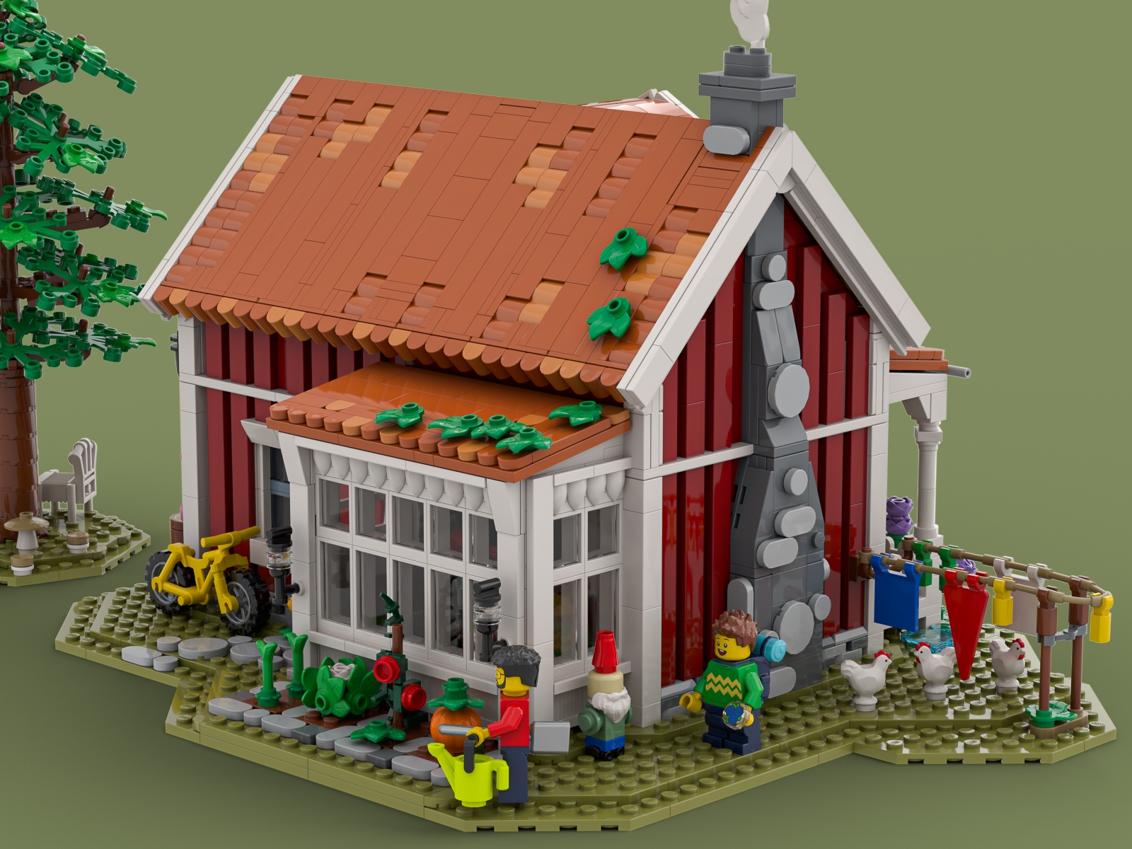 [Countryside Farmhouse] [BrickLink]