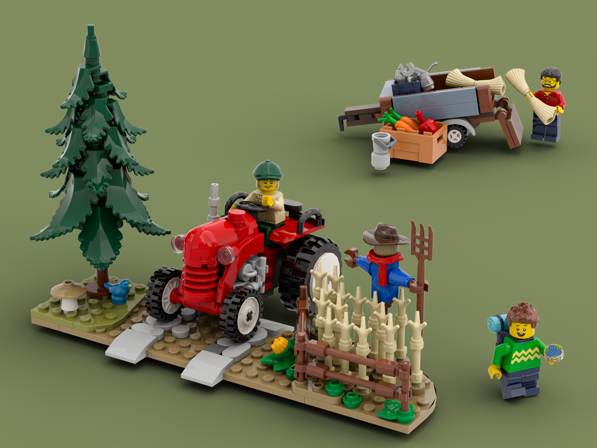 [Countryside Farmhouse] [BrickLink]