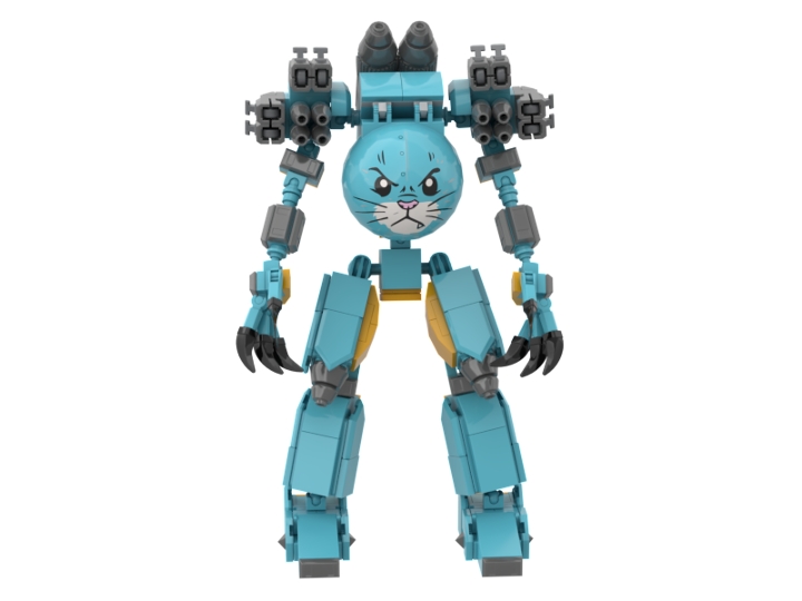 Cat Mech from BrickLink Studio [BrickLink]