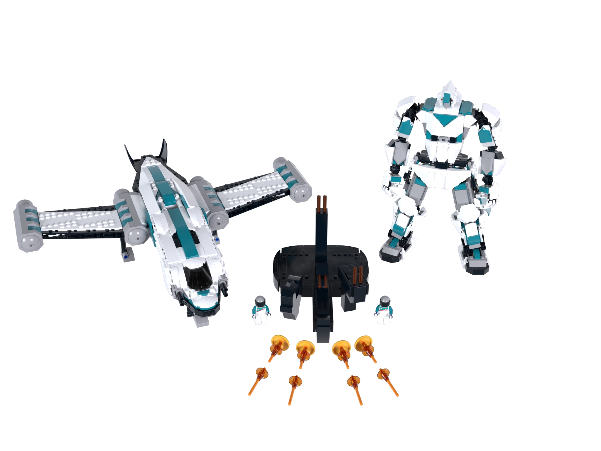 [Mech Dropship Super Combo] [BrickLink]