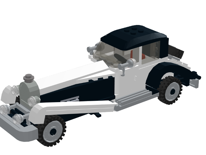 Cruella car from BrickLink Studio [BrickLink]