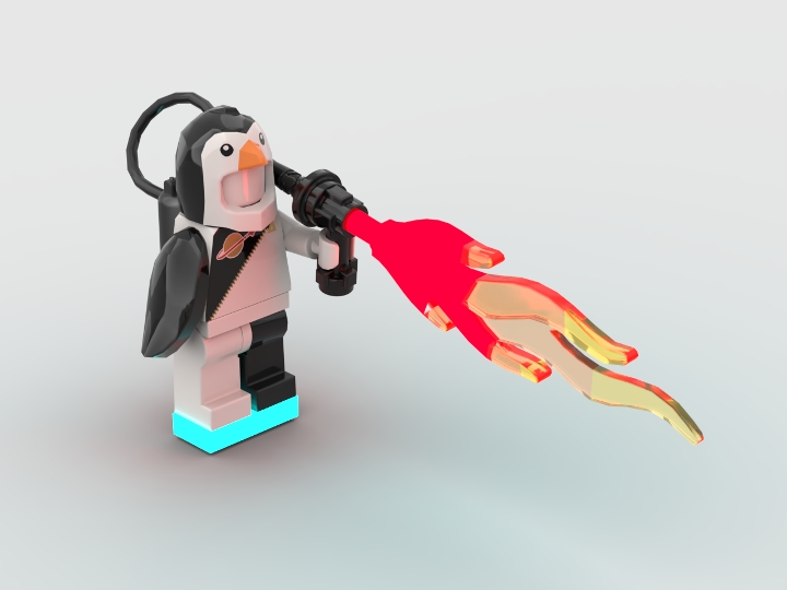 A.B. Flamethrower!!! from BrickLink Studio [BrickLink]