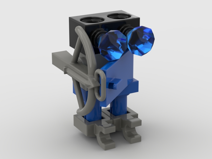Blue Shot from BrickLink Studio [BrickLink]
