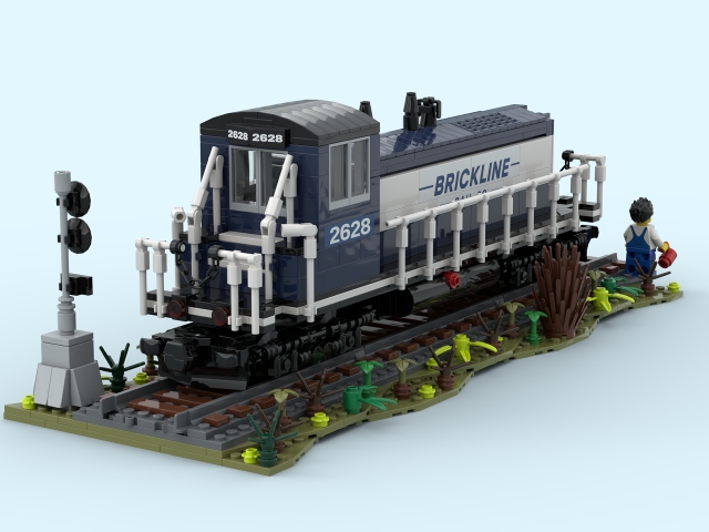 [Brickline Switcher Locomotive] [BrickLink]