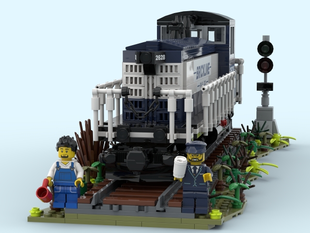 [Brickline Switcher Locomotive] [BrickLink]