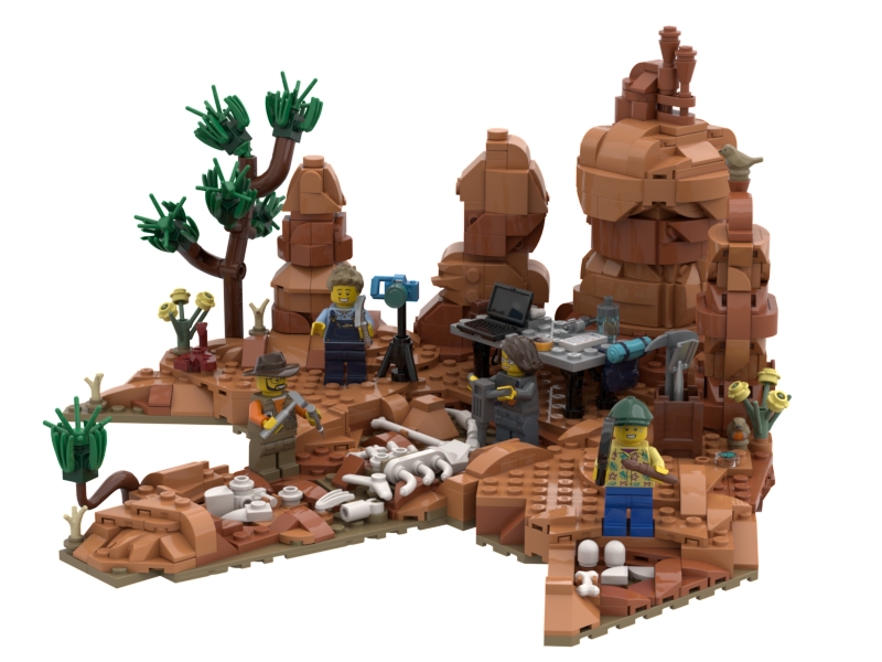 [Dinosaur Dig Site] [BrickLink]