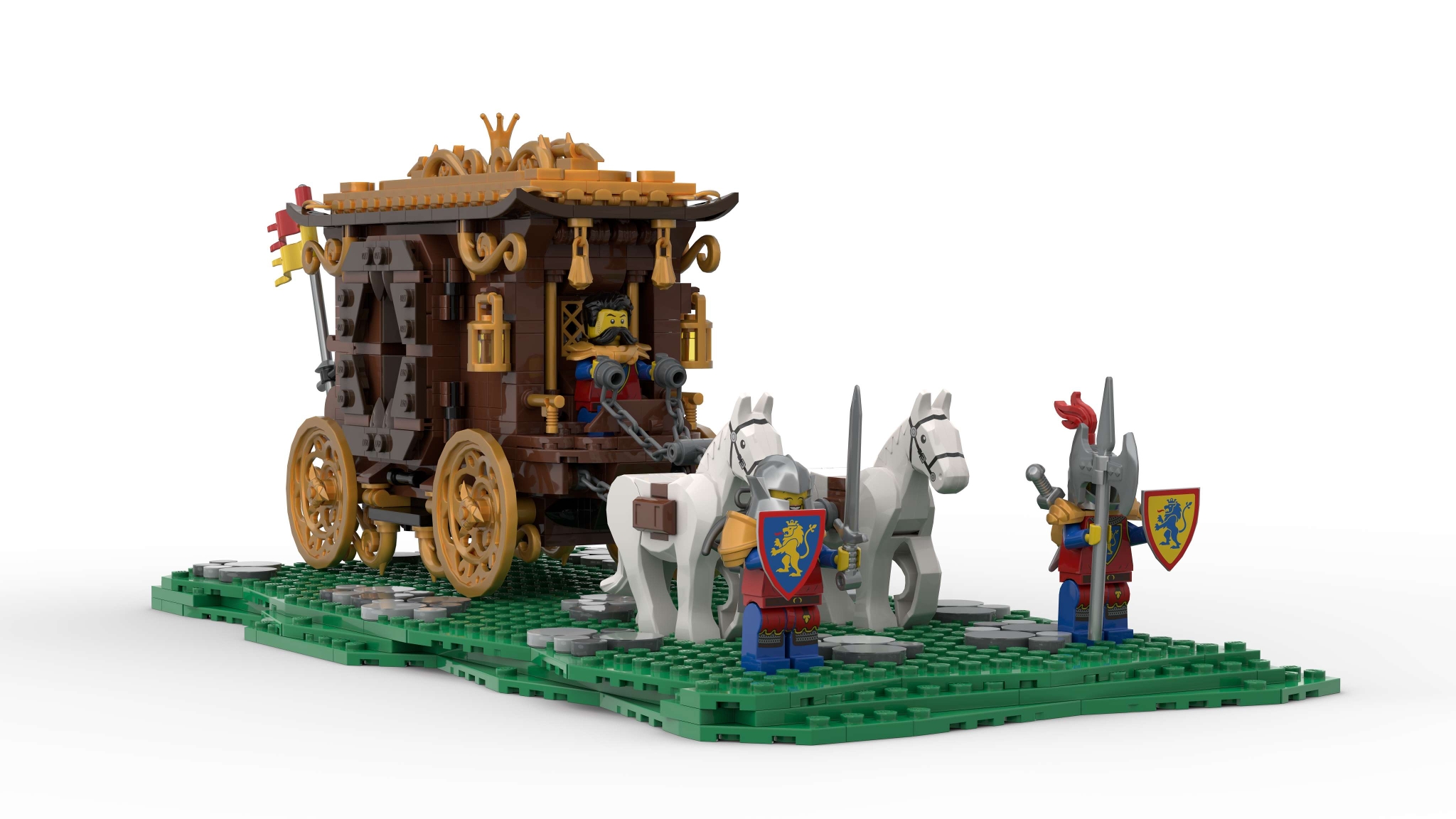 [THE KING'S CARRIAGE] [BrickLink]