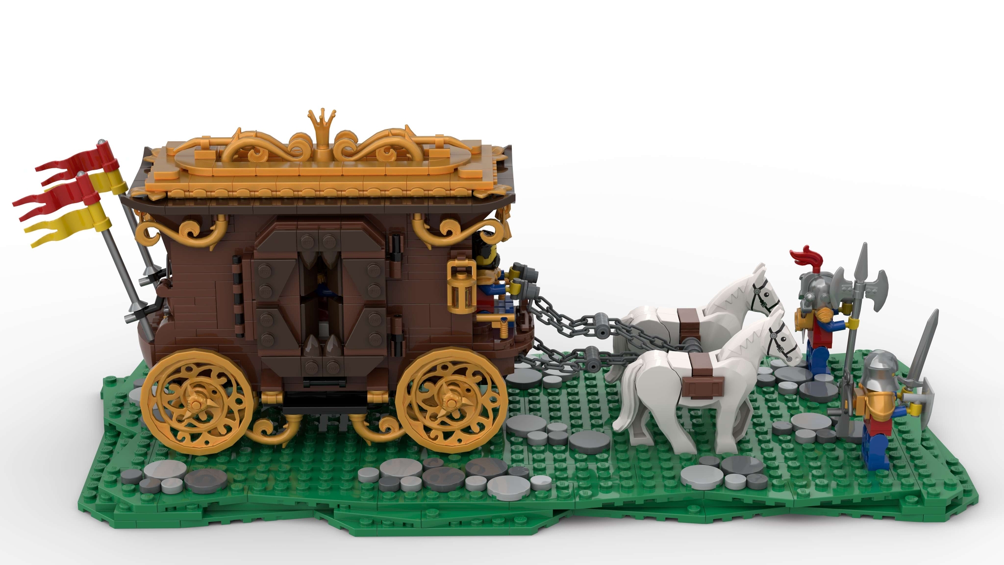 [THE KING'S CARRIAGE] [BrickLink]