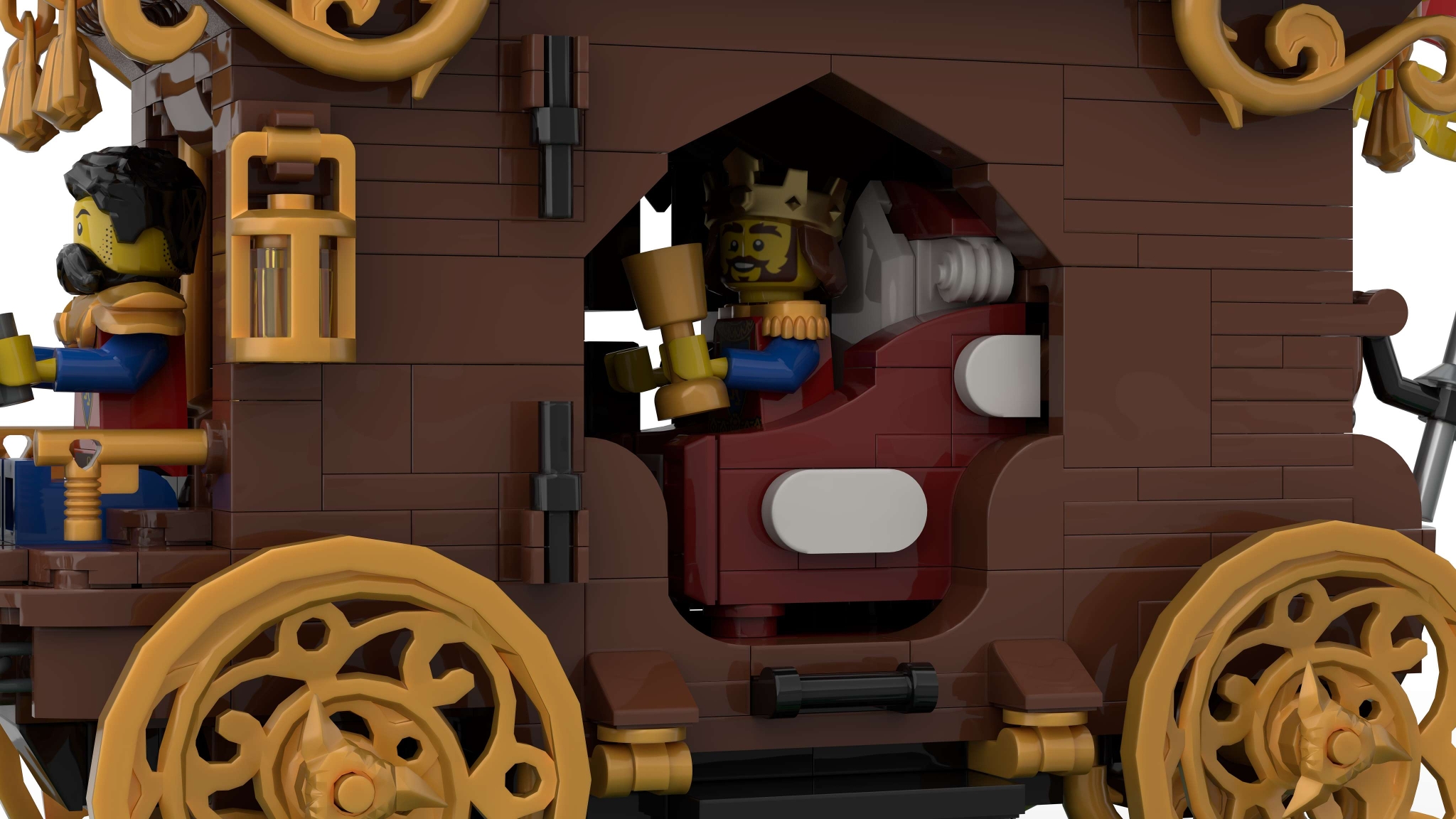 [THE KING'S CARRIAGE] [BrickLink]