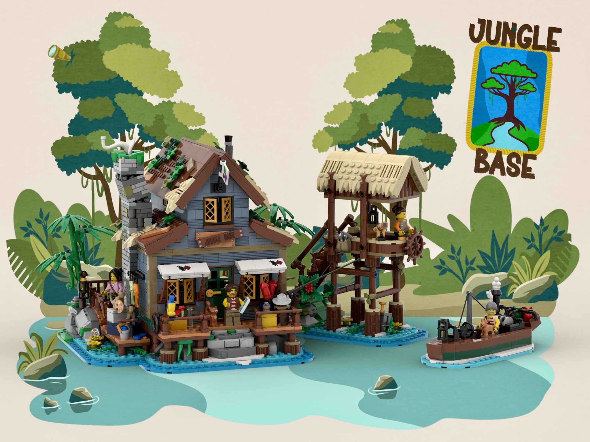 [Jungle Base] [BrickLink]