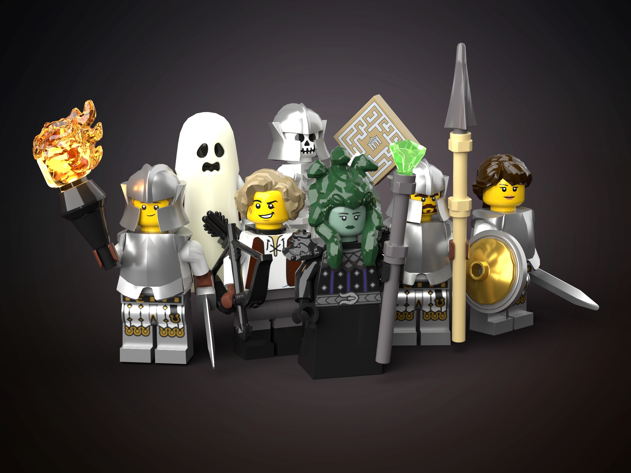 The Mighty Minotaur] [BrickLink]
