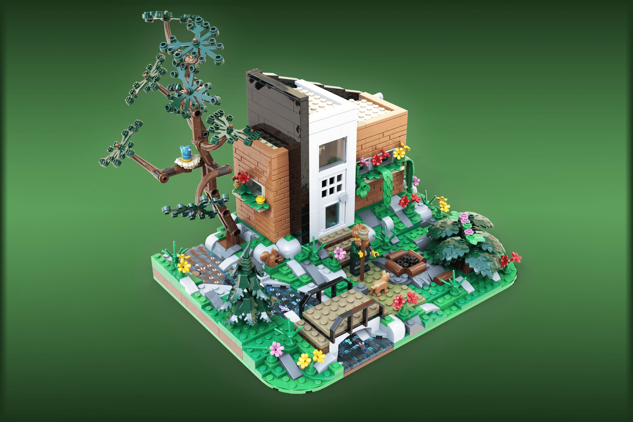[Modern Tiny Home] [BrickLink]