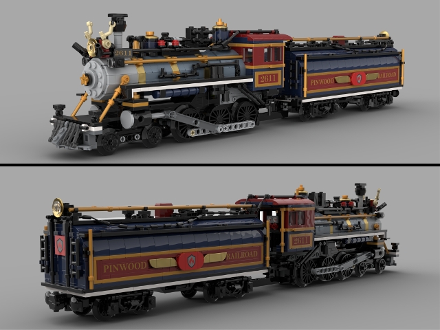 [Firefighting Steam Train] [BrickLink]