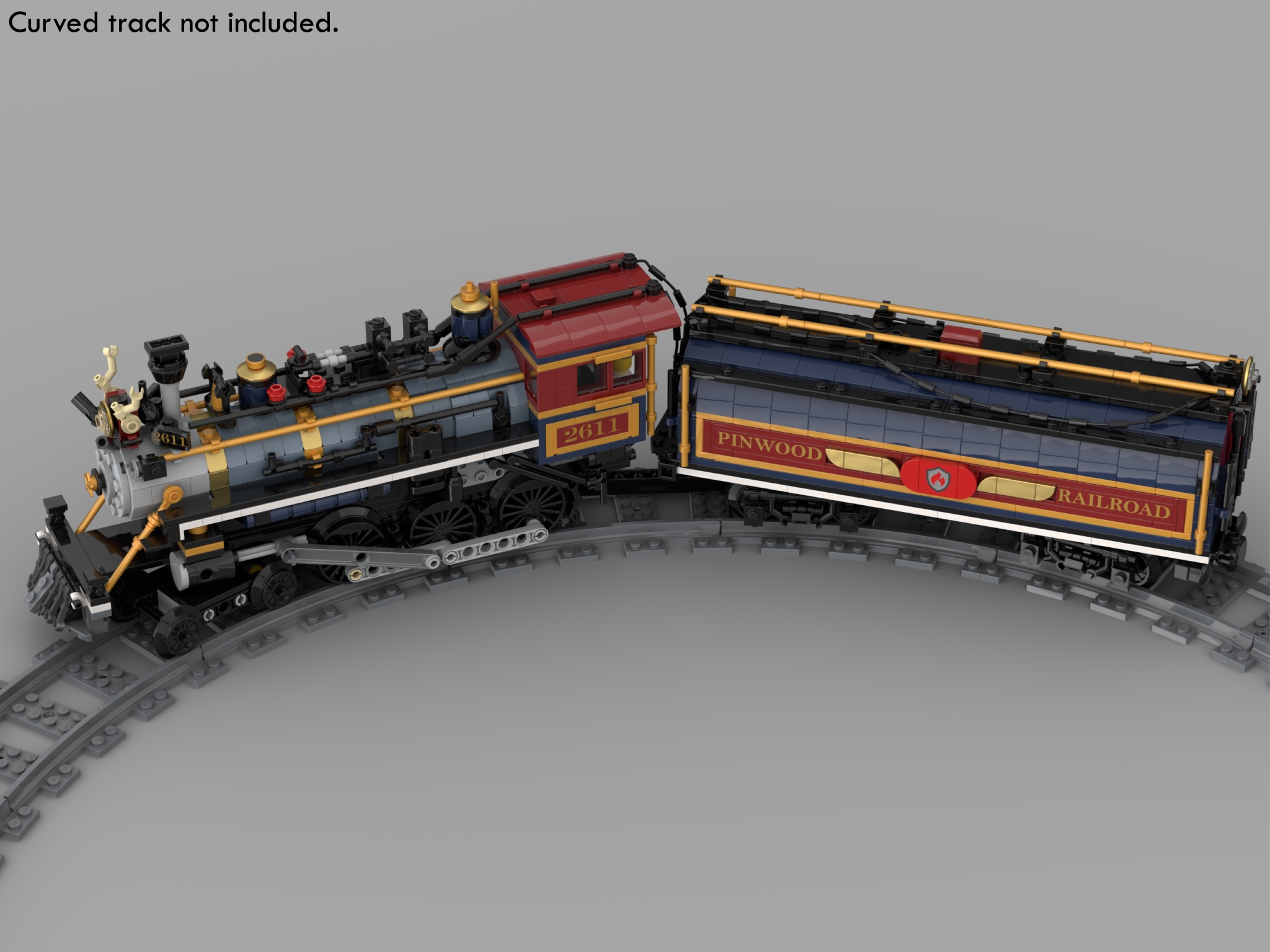 [Firefighting Steam Train] [BrickLink]