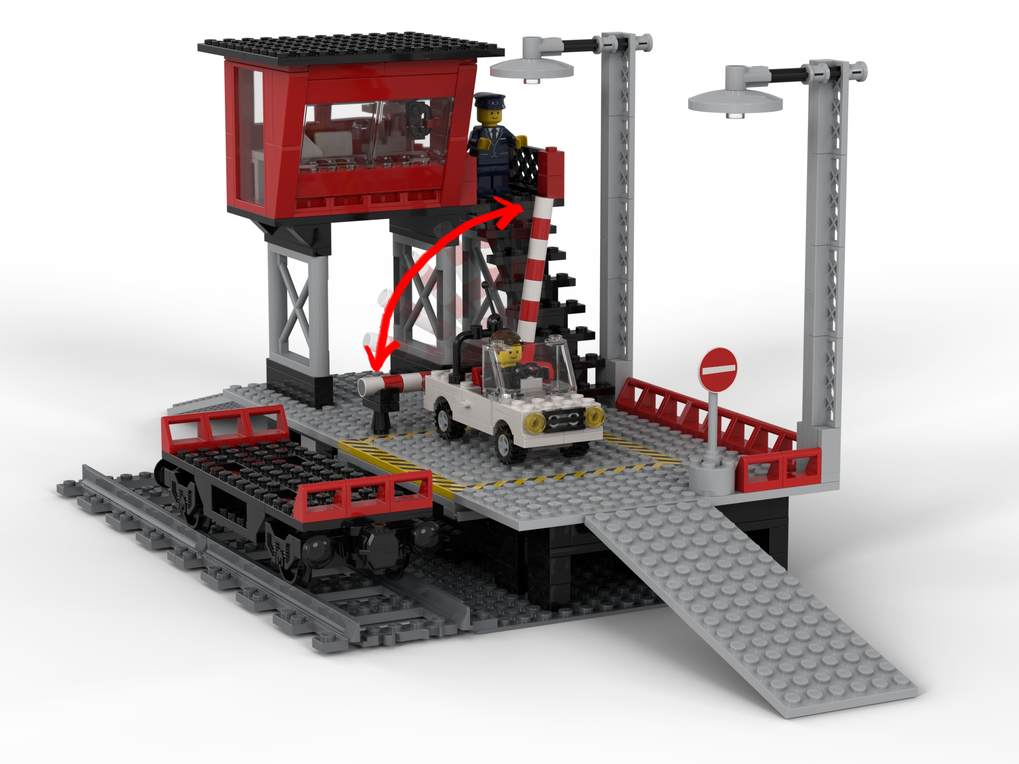 [Car Loading Platform for Trains] [BrickLink]