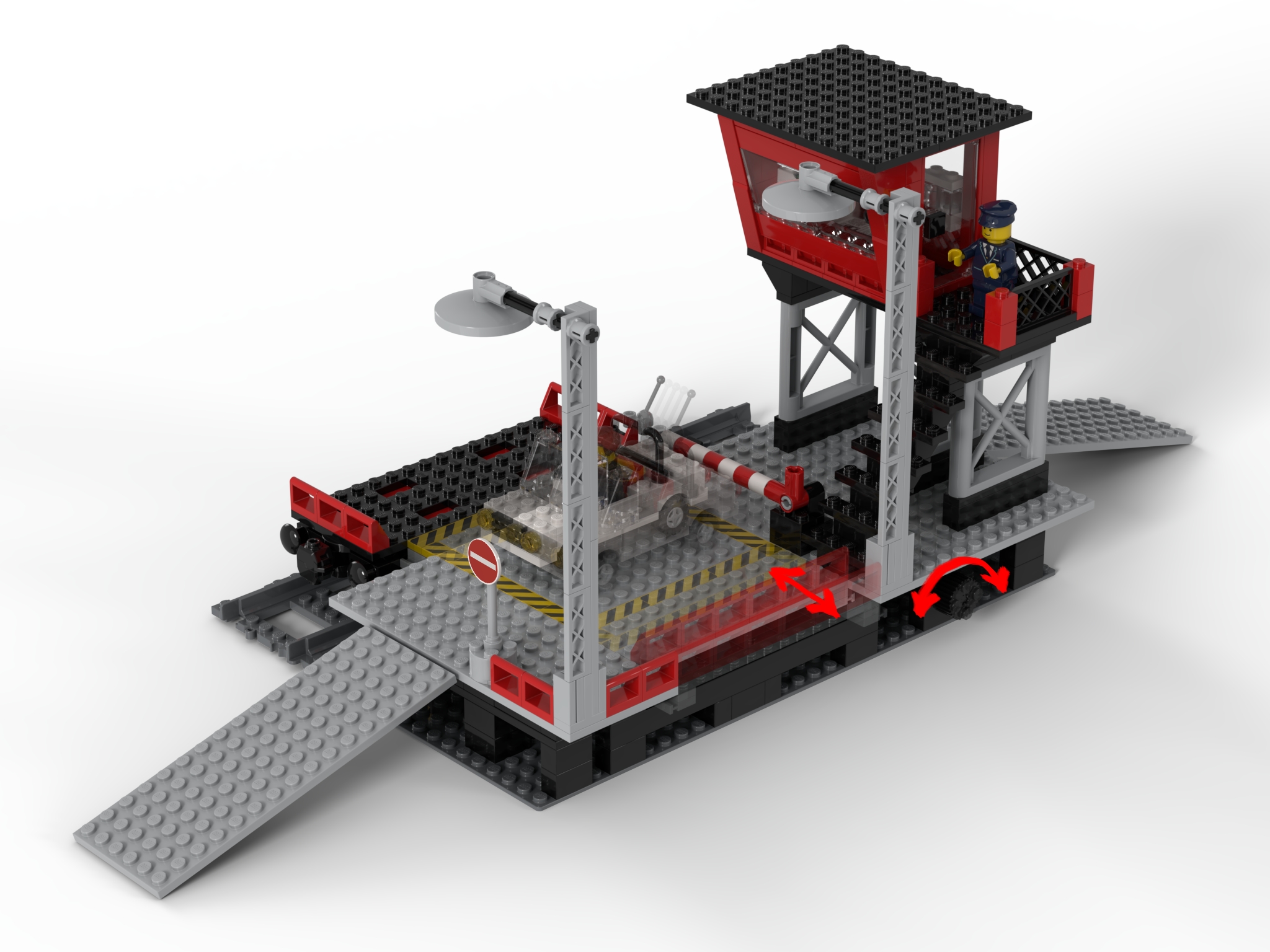 [Car Loading Platform for Trains] [BrickLink]