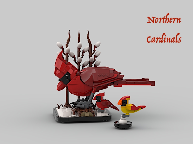[Northern Cardinals] [BrickLink]
